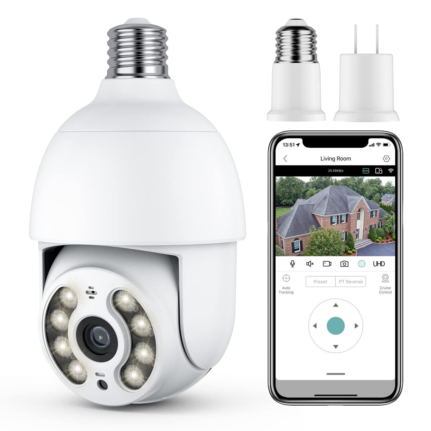 First Ever! Primevolve Light Bulb Security Cameras