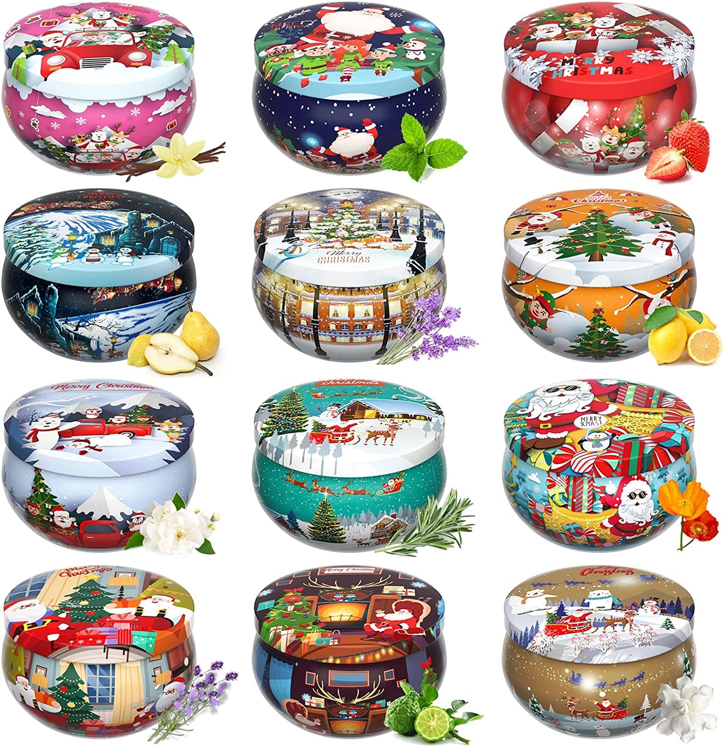 Primevolve Home Scented Aromatherapy Candles with Fragrances
