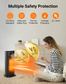 Primevolve Space Heater, Portable Electric Heaters for Indoor Use