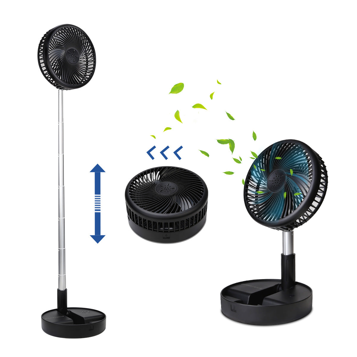 Primevolve PF11 Rechargeable USB Personal Floor Fan | Primevolve