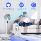 Primevolve 10.6 inch Oscillating Fan for Bedroom, Air Circulator Fan with 6 Speeds Powerful Airflow