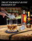 Primevolve Juego de regalo de piedras de whisky